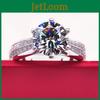 Exquisite Women Luxury Ring In Brass Perfect For Wedding And Engagement Gifts