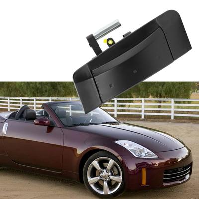 Exterior Outer Black Front Left/Right Door Handle for Nissan 350Z 2003 2004 2005 2006 2007 2008 2009 80607-CD40B 80606-CD00B