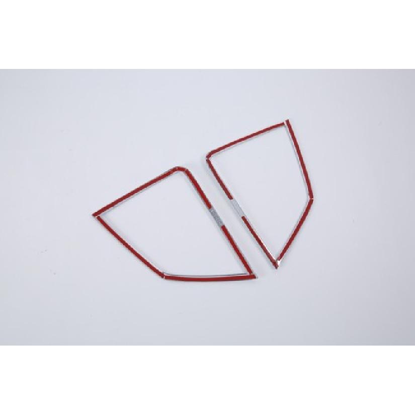Front&Rear Fog Light Cover Trim For 2018- Mitsubishi Eclipse Cross Chrome