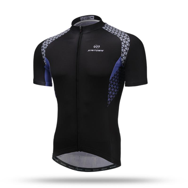 Cycling Clothes Men's Short Tops Slim-fitting New Summer Cycling Clothes Short-sleeved Tops Men's Cycling Clothes