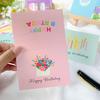 20pcs Combination Set Happy Birthday Card Blessing Message Cards  Party Accessories
