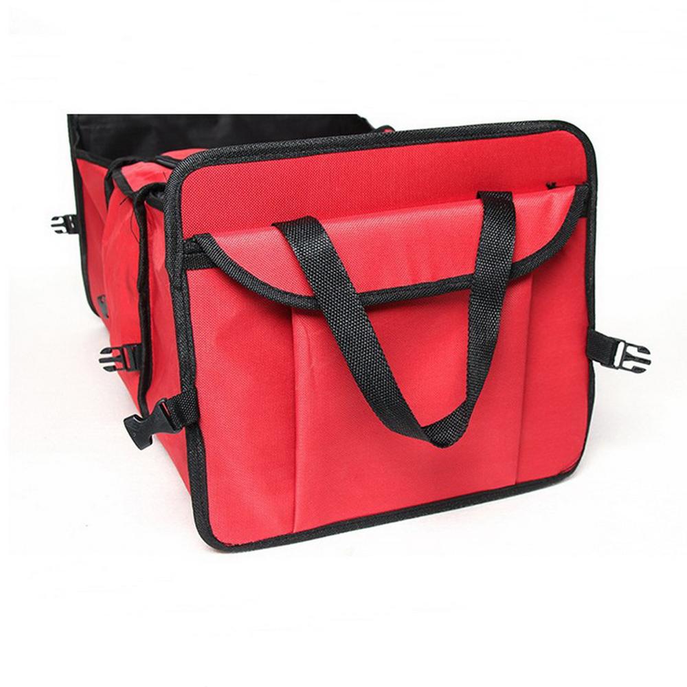 Car Trunk Storage Bag Foldable Multi-Purpose Space Master Organizer with Cooling Pack for Car