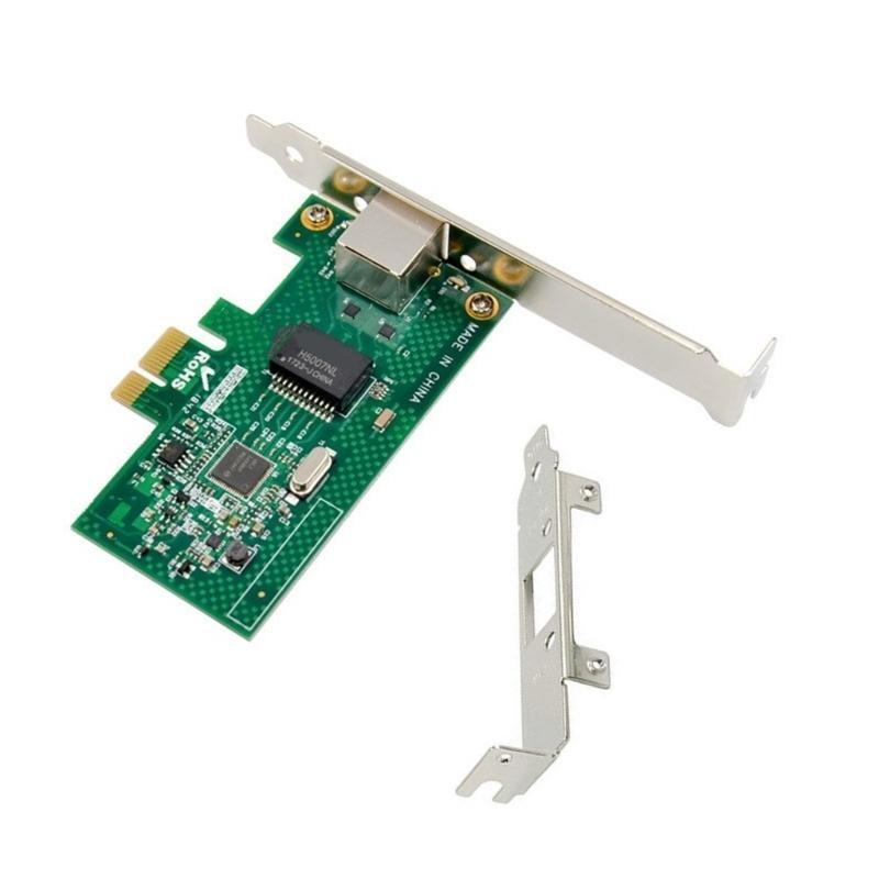 Gigabit PCIe Networking Card 1000M Ethernet Adapter with I210AT for Desktop and Server