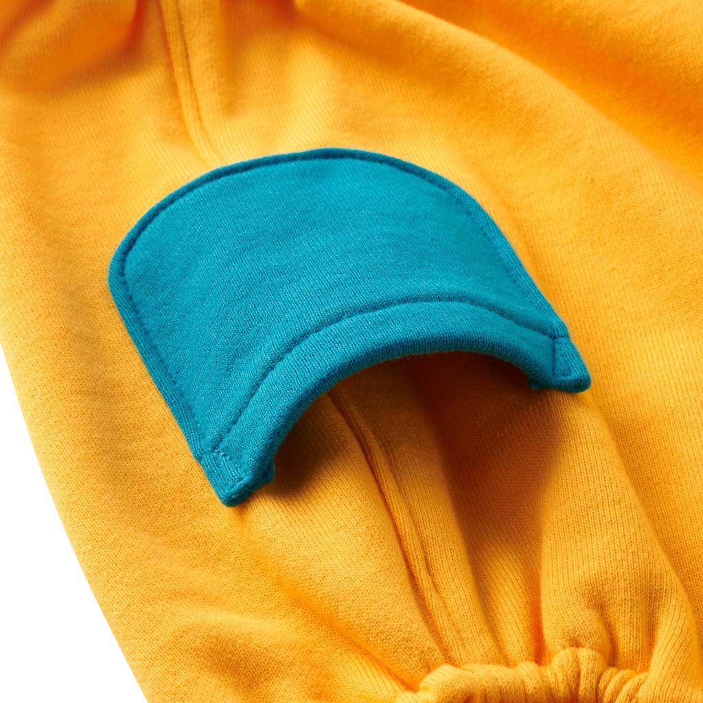 MIKIHOUSE Baby Kids Boys Girls Web Limited Logo Romper Free Size 80-90cm Yellow 10-1511-687
