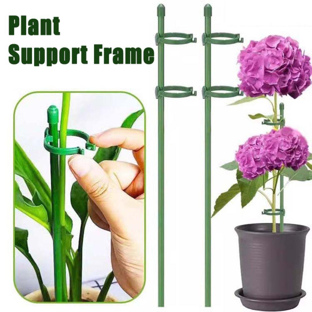 10Pcs Adjustable Plant Climbing Rack Creative Plant Stand Flower Stand Sticks  Garden Accessories
