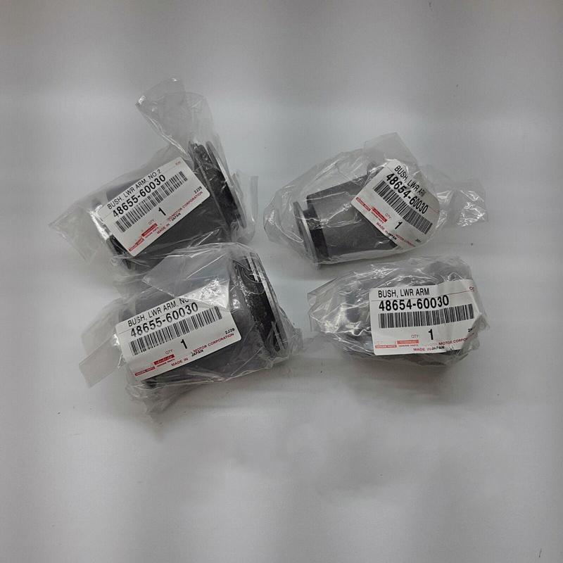 48655-60030(x2) 48654-60030(x2) Toyot-a 4RUNNER FJ GX470 New Lower Control ARM Bushing Set OEM 48654-60030