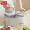 TAFUCO 316 Stainless Steel 4-Tier Portable Lunch Box Set