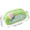 Large Capacity Cake-shape Storage Bag Strawberry Desk Organizer Plush Pencil Case  Students