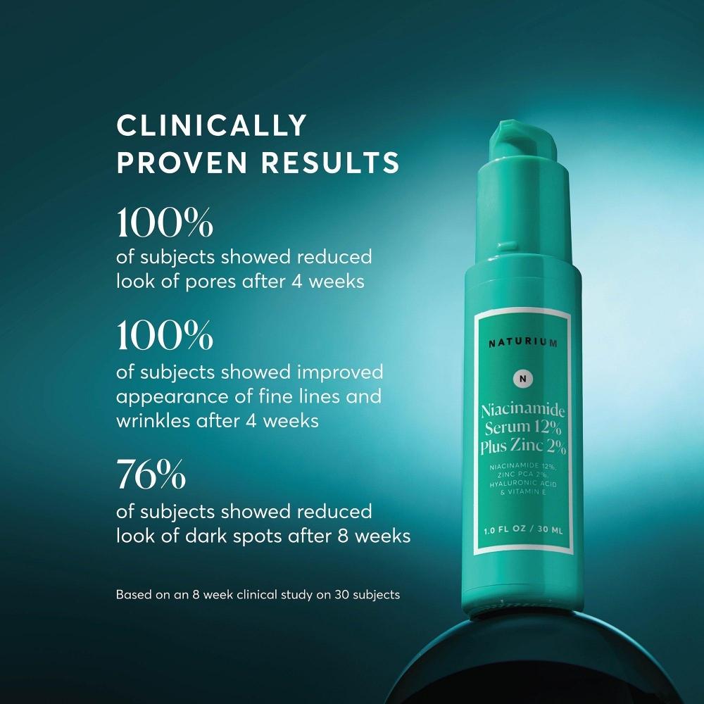 Naturium Niacinamide Serum 12  Plus Zinc 2  1.0 Oz