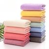 Absorbent Edge-Trimmed Face and Hair Towel