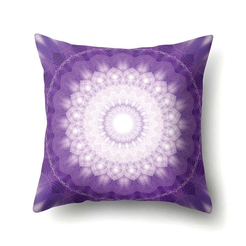 Nordic Bohemian Ethnic Style Polyester Pillow Case Car Decoration Home Printed Bedside Pillow Case