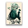 Japanese Anime Demon Slayer Posters And Prints Pictures On The Wall Vintage Poster Decorative Home Decor Tableau