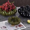 Keramik Obstteller Blumenschale Wohnzimmer Desktop Aufbewahrungsbehälter Obstschale Snackschale Schmuckschale Heimdekoration