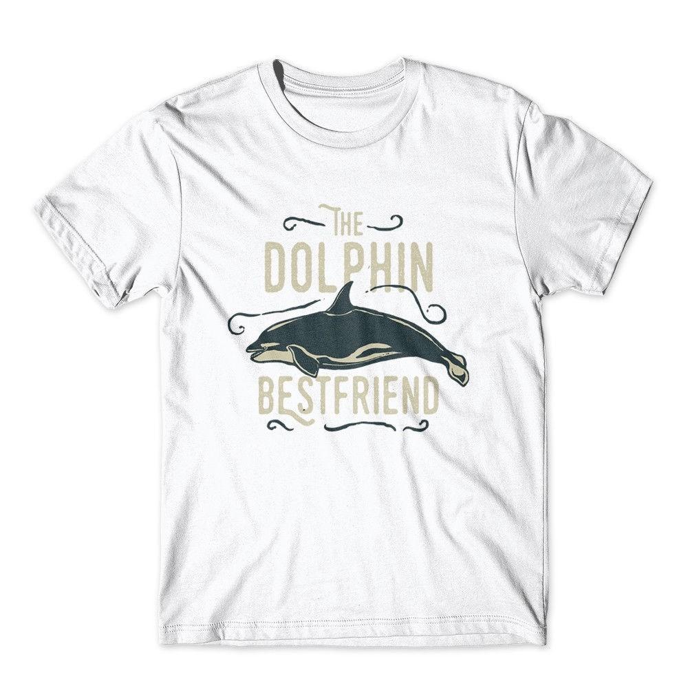

Dolphin T-Shirt. 100% Cotton Premium Graphic Tee New M