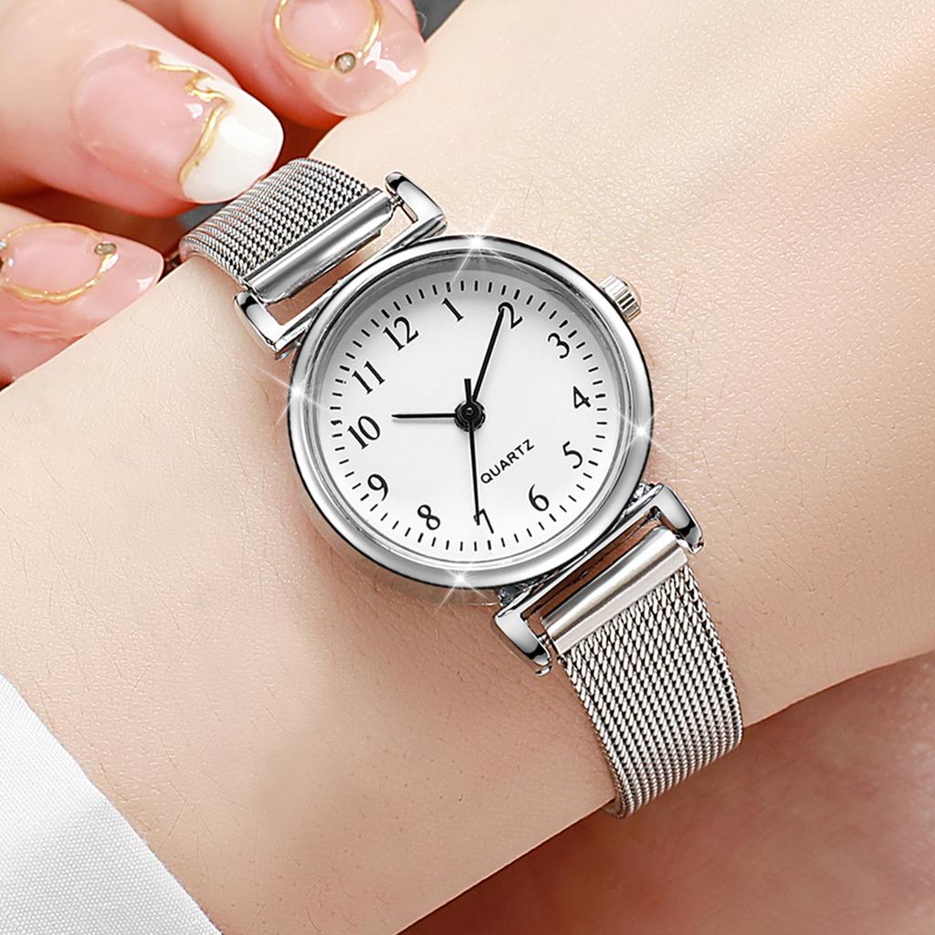 4PCS/Set Fashion Women's Watches Small Dial Ladies Quartz Watch Clock Reloj Mujer Relogio Feminino