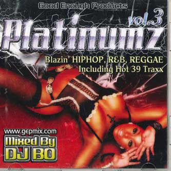 

Mix CD DJ BO - Platinumz Vol.3 NONE Taiwan Rap & Hip-Hop/R&B Used