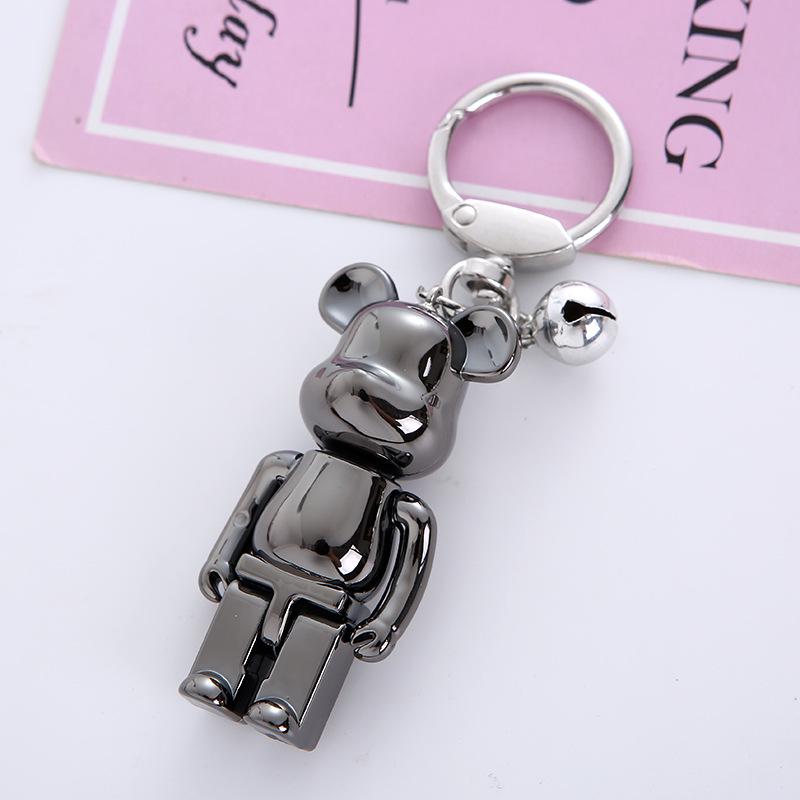 Brutal Bear Glossy Cartoon Keychain Pendant Single OPP Bag Packaging