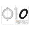 Profiled Joint - KLASEBO - KG DN 200 - KGUS DN/OD 200 - High Sealing - Standard DIN EN 1401-1