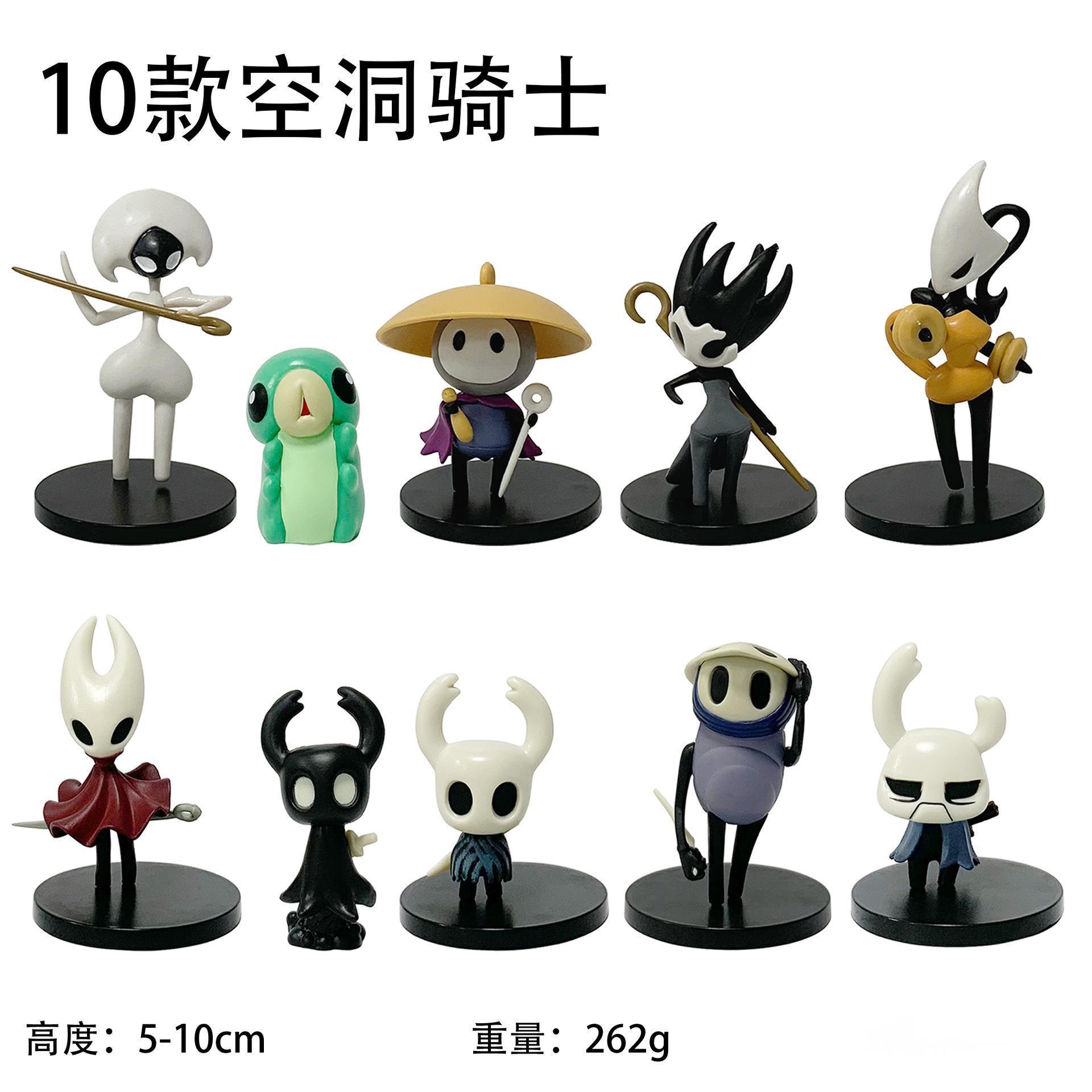 

Набір Фігурок Hollow Knight Silk Song Knight Hornet Grub Zote Quirrel Shade Cornifer Myla Фігурка Мила Аніме Фігурка Модель Іграшка Подарунок