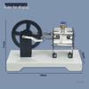 Steam Engine Model: Air Pressure Piston Movement Cylinder for Teaching and Demonstration