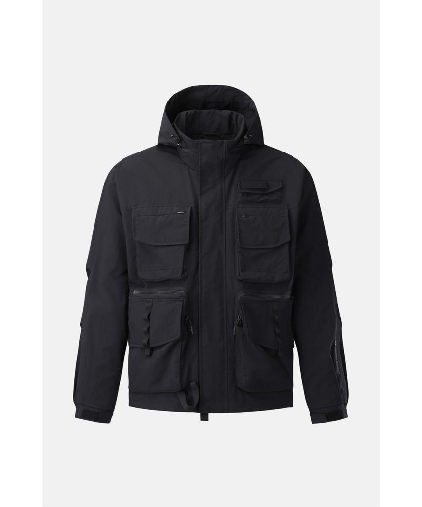 Kolon Sport Wm Men'S Taslan Out-Pocket Jacket 8Gjjs26101Blk