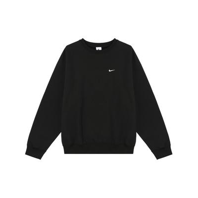 Solo Swoosh Fleece Crewneck Black Men Tops DX1361-010