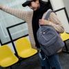 Fashion Large Capacity School Bag Lightweight Multiple Pocket Travel Bag Dacron Corduroy Design Striped Rucksack Teenagers