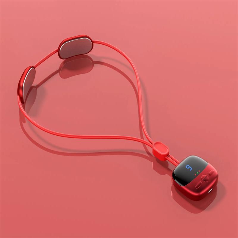 Mini Smart Hanging Neck Shoulder Cervical Spine Massager Mini Portable Hot Compress Neck Artifact Dredging Neck Protector