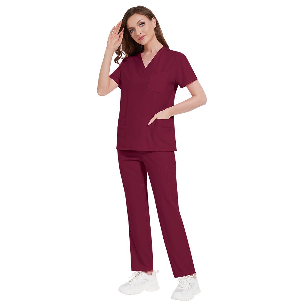 Multicolor Split Nurse & Technician Protective Uniforms