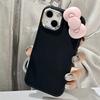 Applicable iPhone17promax mobile phone case 16pro three-dimensional bow Apple 15/12 soft case 11 protective case