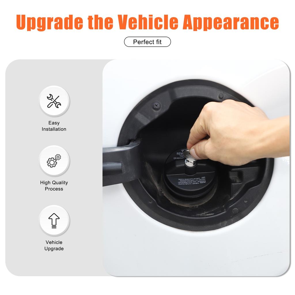 Fuel Tank Locking Gas Cap Cover Lid With Lock For Toyota Tundra/Sequoia -23