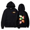 South Park Anime Pattern Hoodie Fashion Warm Coat Men's Autumn and Winter Season Hoodie Street Black Long Sleeve Hoodie