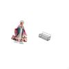 Nativity Scene Sculpture Acrylic Tabletop Ornament Wire Storage Basket Hanging Organizer Standing