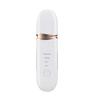 Beauty Device ABS Ultrasonic Skin Scrubber with EU Plug Face Spatula Blackhead Remover Pore Exfoliating USB Cable Facial
