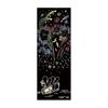 Moomin Tenugui Hand Towel - "Hitoshigoto" (Fireworks) - Snufkin & Little My - Approx. 33x90cm - Japanese Traditional Craft Dyeing - Home Decor