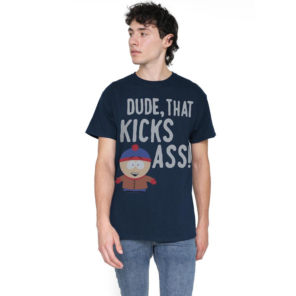 South Park The Stan Kicks Ass T-Shirt S-5XL Navy XXXXL