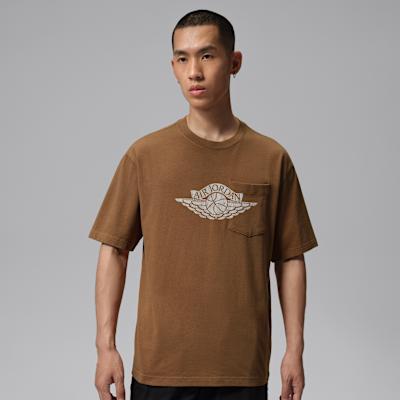 Jordan T Shirts Men s Crew Neck Moderate M