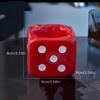 1pc Creative Dice Ashtray - Compact Tabletop Cigarette Tray for Living Room, Game Nights, Bars  Easy-Clean Surface, Cute Ashtray