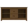 Vidaxl Szafka Pod Tv, Miodowy Brąz, 103X36,5X52 Cm, Drewno Sosnowe
