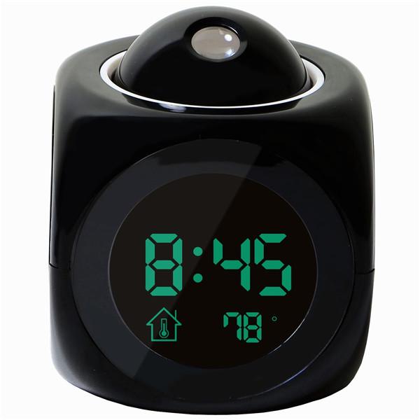 LCD Time Temp Diplay Alarm Clock Wall Projection Multifunctional Voice Talking LCD Time Temp Diplay Alarm Clock Wall Projection Multifunctional Voice Talking