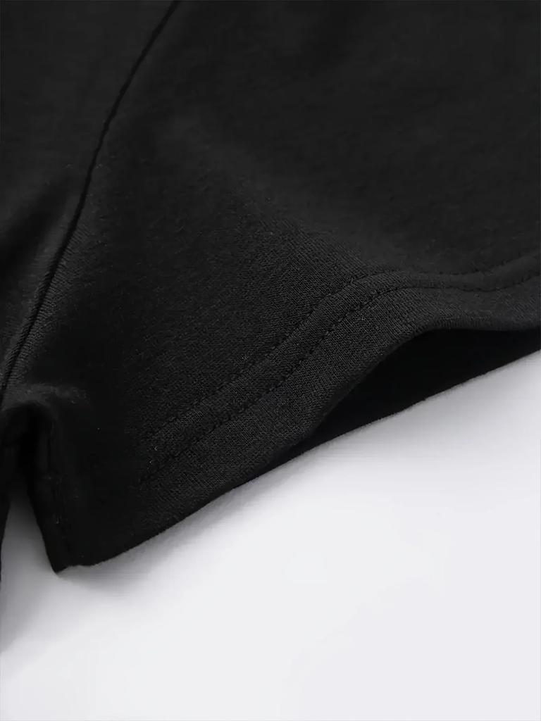 Cute Floral Cowgirl Cartoon Print Women Short Sleeve Tee Casual Crew Neck Top for Women Shirts for Women