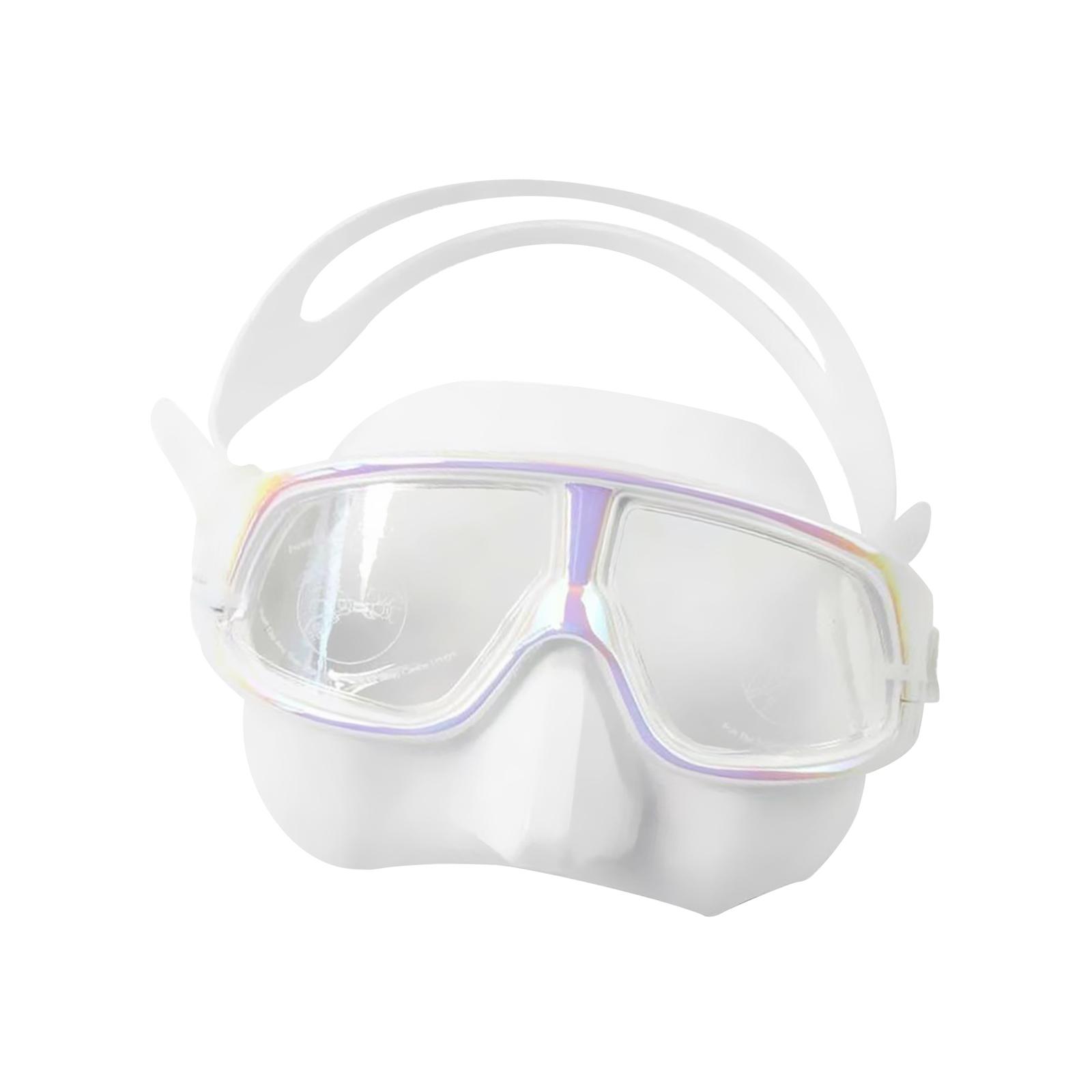 

Scuba Diving Mask Diving Goggles Comfortable Gear Equipment Snorkeling Goggles Swimming Goggles for Pool Lap Swimming Surfing белый