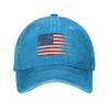 American Flag Vintage Baseball Cap Golf Hat Genuine Luxury Caps Visor Rave Womens  Unisexs