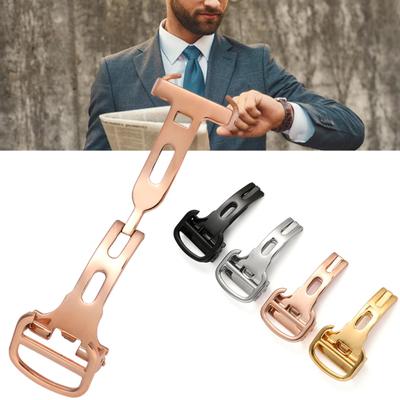 Spona na hodinky Nerezová ocel proti korozi Náhradní spona na hodinky 12mm/14mm/16mm/18mm/20mm Skládací spona pro Cartier Blue