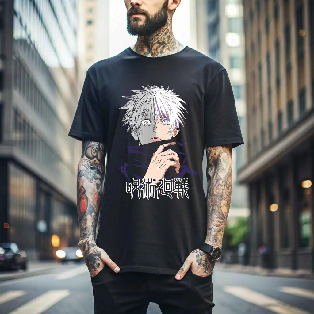 New Spell Return To Battle Five Enlightenment Men's Summer Short Sleeve T-Shirt Graphic Y2kT-Shirt Clothing Casual Streetwear