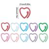 Painted Metal Crochet Stitch Marker - Small Clip for Knitting Needles