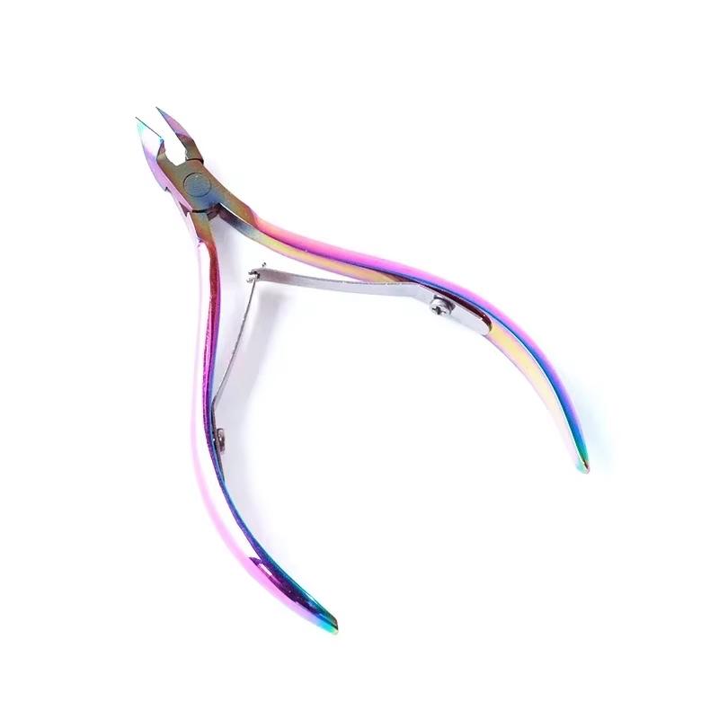 Professional Cuticle Cutter Nail Nippers Scissors Pusher Dead Skin Remover Manicure Pedicure Tong Nail Cuticle Regrowth Tool