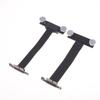 Cavo Riser PCIe 3.0/4.0 X1 Angolo Retto a 90 Gradi Adattatore Cavo di Estensione PCIe Adattatore Scheda Riser PCIe Express Estensore a Nastro