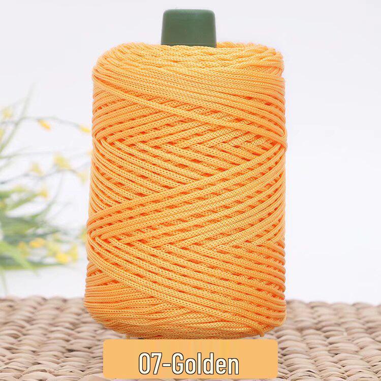 Hand-Knitted Cooling Summer Hat with Lightweight Ice Silk Yarn