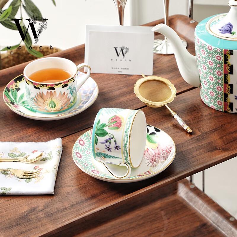 WOOCH Water Lily Dream Ceramic Teapot & Cup Set